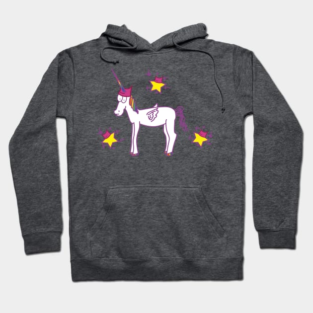 Unicorns for Rights Hoodie by andryn